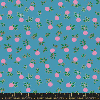Stay Gold Blossom in Vintage Blue RS-0024-17M