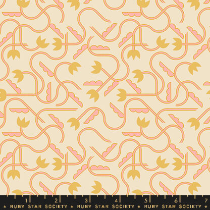 Woodland Park That One Flower Print in Parchment RS-1086-13