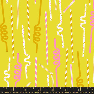 Sugar Cone Crazy Straws in Citron RS-3064-11
