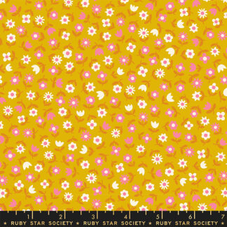 Picture Book Picture Book Floral in Goldenrod RS-3072-12