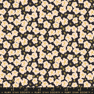 Bird is the Word Moonflower in Soft Black RS-3082-17