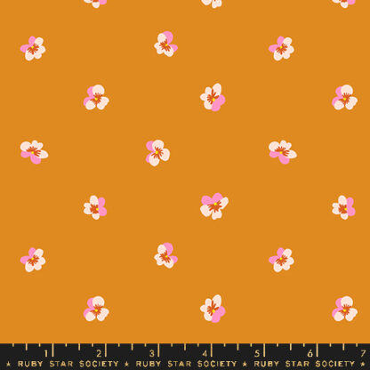 Bird is the Word Violet in Turmeric RS-3083-15