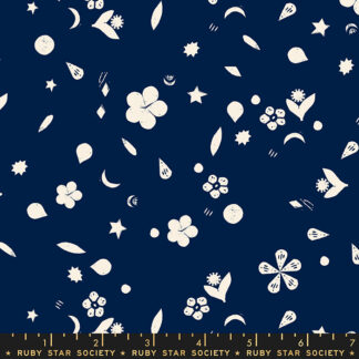 Moonglow Garden Sketches in Indigo RS-4078-15
