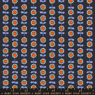 Meadow Star Bloom in Soft Black RS-4098-15