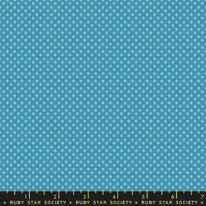 Meadow Star Puff in Vintage Blue RS-4104-15