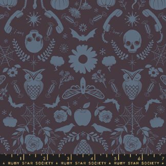 Good Spirits Creepy Damask in Ghostly RS-5138-15