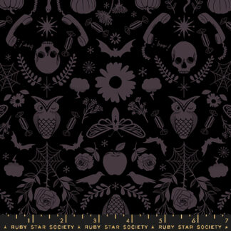 Good Spirits Creepy Damask in Black RS-5138-16