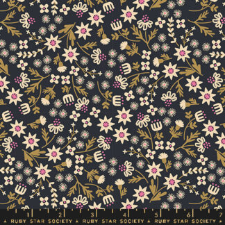 Favorite Flowers Inflorescence in Soft Black RS-5146-15