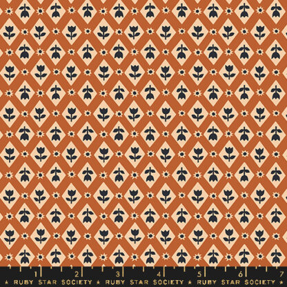 Favorite Flowers Lattice in Spice RS-5148-11