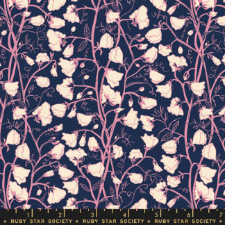 Verbena Sweet Peas in Navy RS-6033-14