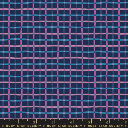 Verbena Trellis in Navy RS-6036-14