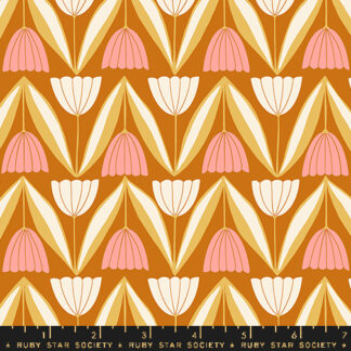 Endpaper Tulips in Saddle RS-6043-14