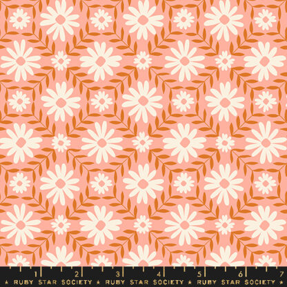 Endpaper Floral Endpaper in Bashful RS-6044-13