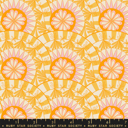 Camellia Hibiscus in Bananas RS-0031-12