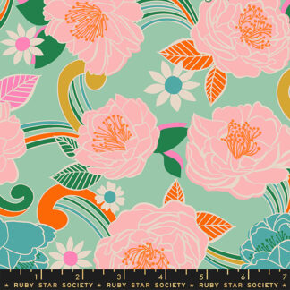 Curio Efflorescent Floral in Moss RS-0058-13