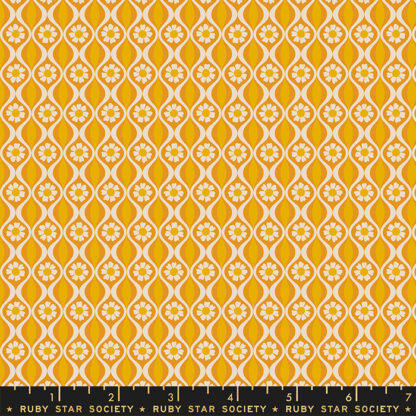 Curio Endpaper in Honey RS-0064-12
