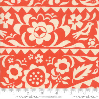 Alma Market Floral in Warm Red RS-4001-15