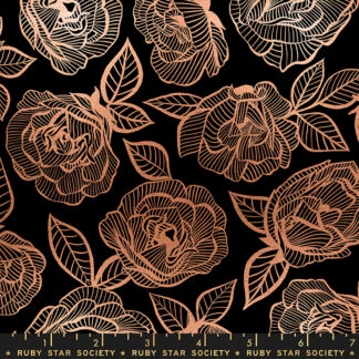 First Light Floral Lace in Black RS-5049-12M