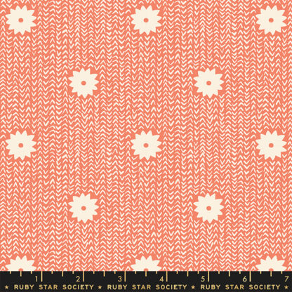 Winterglow Cozy Stars in Papaya RS-5114-16