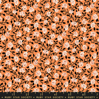 Tiny Frights Brambling Rose in Pumpkin RS-5119-13
