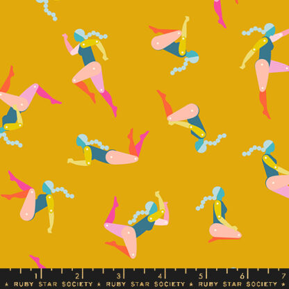 Pivot Paper People in Goldenrod RS-1072-12