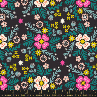 Pivot Wildflower in Soft Black RS-1073-16