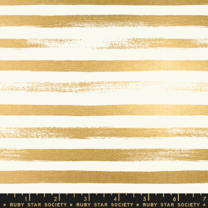 Zip! Basic Stripe in Metallic Gold RS-1005-24M