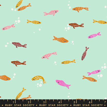 Koi Pond Fishies in Mint RS-1036-13