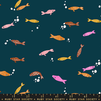 Koi Pond Fishies in Peacock RS-1036-15