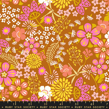 Koi Pond Koi Flower in Saddle RS-1037-12