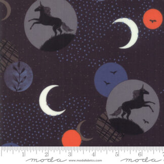 Crescent Unicorn Moon in Black RS-2003-11