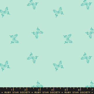 Backyard Tiny Butterflies in Mint RS-2092-15