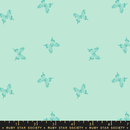 Backyard Tiny Butterflies in Mint RS-2092-15