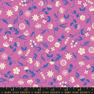 Salutations Flowery in Heliotrope RS-1095-14