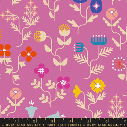 Salutations Forget Me Not Canvas in Heliotrope RS-1098-17L