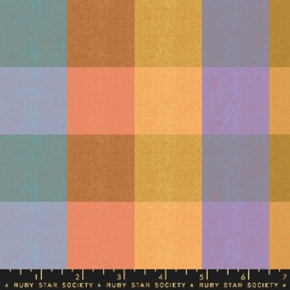 Ooh Lucky Lucky Warp & Weft Party Dress Plaid in Rose RS-4121-13