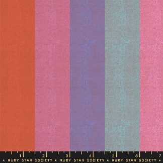 Ooh Lucky Lucky Warp & Weft Poolside Stripe in Peony RS-4122-11