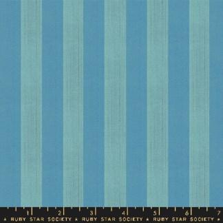 Ooh Lucky Lucky Warp & Weft Clothesline Stripe in Turquoise RS-4124-11