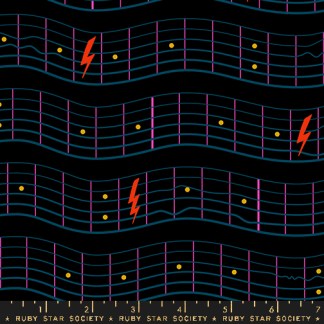 Teddy and The Bears Fretboard in Black RS-2105-16