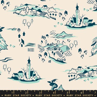 Fireglow Mountain Town in Frost RS-2133-12