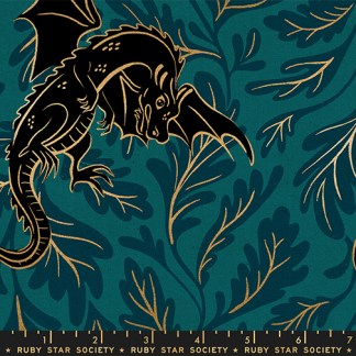 Fireglow Dragon Lair Canvas in Galaxy RS-2138-17LM