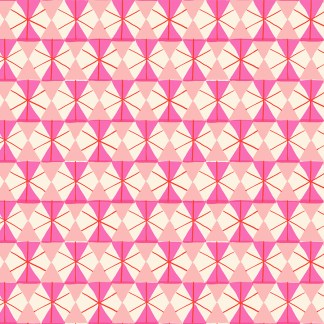 Merry Happy Happy Hexie in Lipstick RS-3102-13