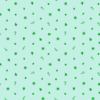 Merry Happy Christmas Confetti in Mint RS-3102-18