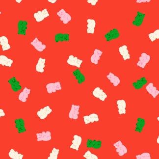 Merry Happy Merry Gummies in Lollipop RS-3104-12